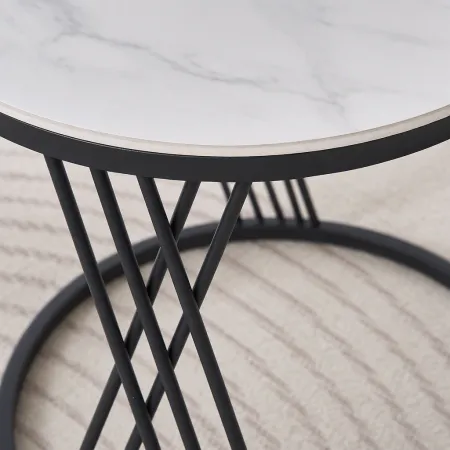 Modern and simple marble coffee table, living room furniture combination, fashionable and creative multi-functional table, home decoration Modern and simple marble coffee table, living room furniture combination, fashionable and creative multi-functional table, home decoration